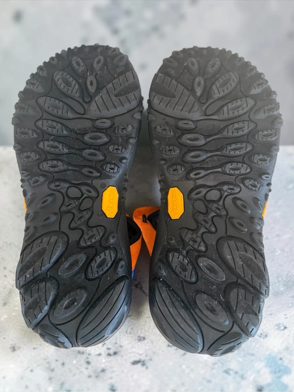 Merrell Kahuna Web Sport Sandals Mens Size 7 Blue Orange Yellow Outdoor Vibram⁠